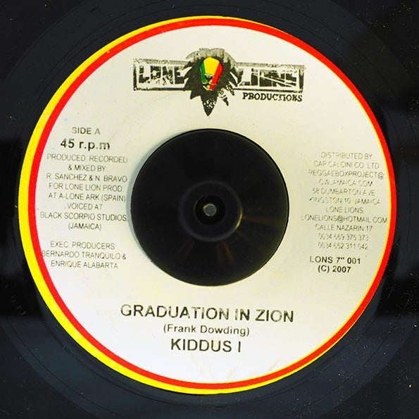 Kiddus I - Graduation In Zion  /  Thriller, Phillip Frazer - Woman A Di Yard (7")