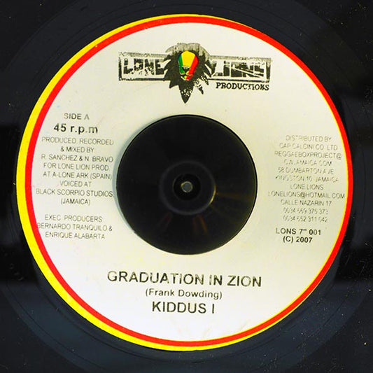Kiddus I - Graduation In Zion  /  Thriller, Phillip Frazer - Woman A Di Yard (7")