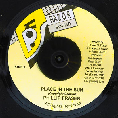 Phillip Frazer - Place In The Sun  /  Version (7")