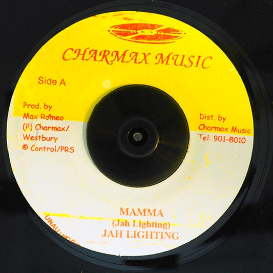Jah Lightning (Max Romeo) - Mamma  /  Version (7")