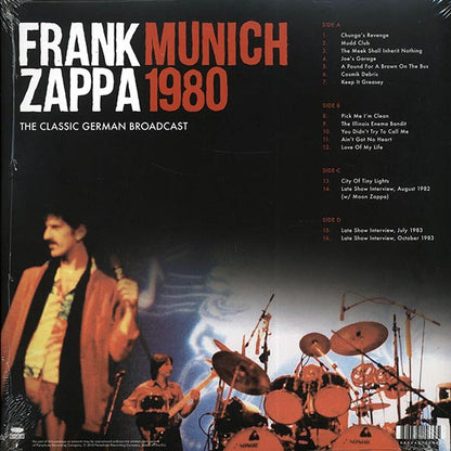 Frank Zappa - Munich 1980: The Classic German Broadcast (LP) - PureSound Records