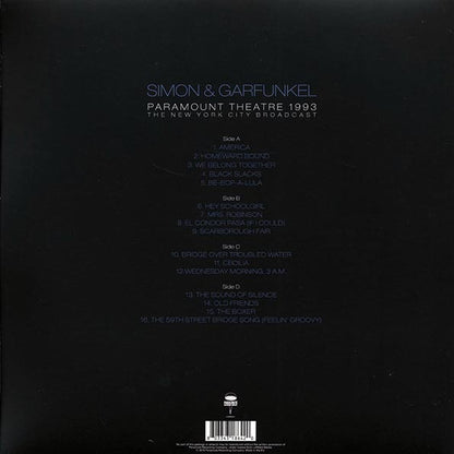 Simon & Garfunkel - Paramount Theatre 1993: The New York City Broadcast (LP)