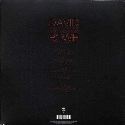 David Bowie - Paris Show 1999: Small Club Broadcast (LP) - PureSound Records