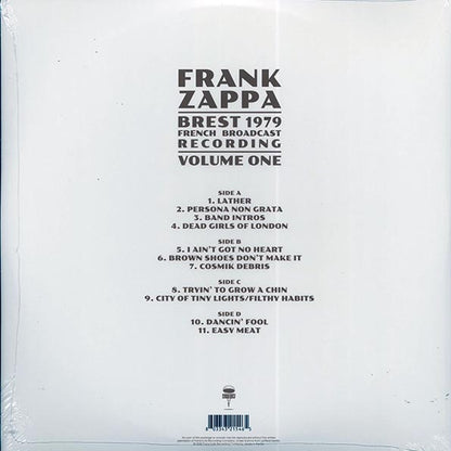 Frank Zappa - Brest 1979 Volume 1: French Broadcast Recording (LP) - PureSound Records