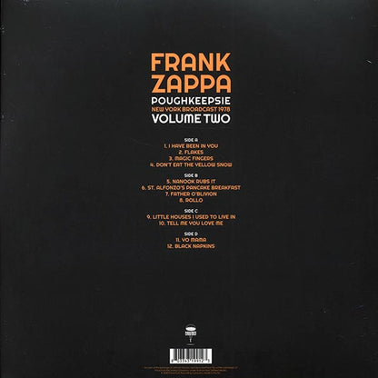 Frank Zappa - Poughkeepsie Volume 2: New York Broadcast 1978 (LP) - PureSound Records