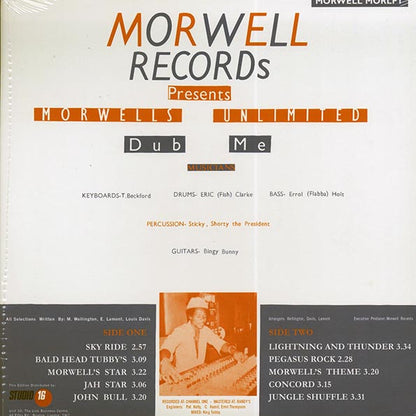 Morwell Unlimited, King Tubby - Dub Me (LP) - PureSound Records