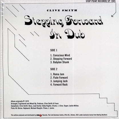 Clive Smith - Stepping Forward In Dub (LP) - PureSound Records