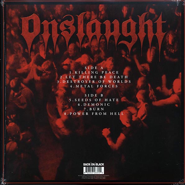 Onslaught - Live Damnation (ltd. ed.) (LP) - PureSound Records