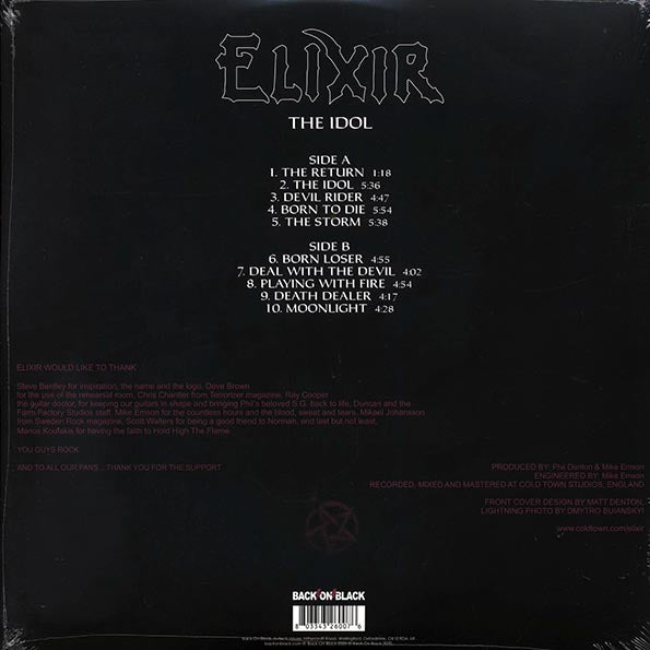 Elixir - The Idol (LP) - PureSound Records