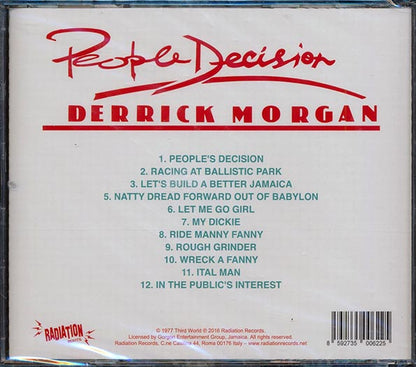Derrick Morgan - People Decision (CD)