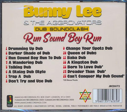 Bunny Lee & The Aggrovators - Run Boy Run: Dub Soundclash (CD)
