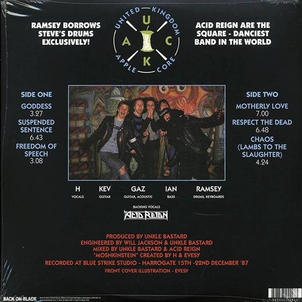 Acid Reign - Moshkinstein (ltd. ed.) (blue vinyl) (LP) - PureSound Records