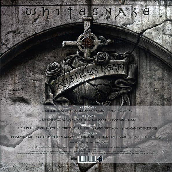 Whitesnake - Restless Heart (25th Anniv. Ed.) (ltd. ed.) (2xLP) (180g) (remastered) (LP)