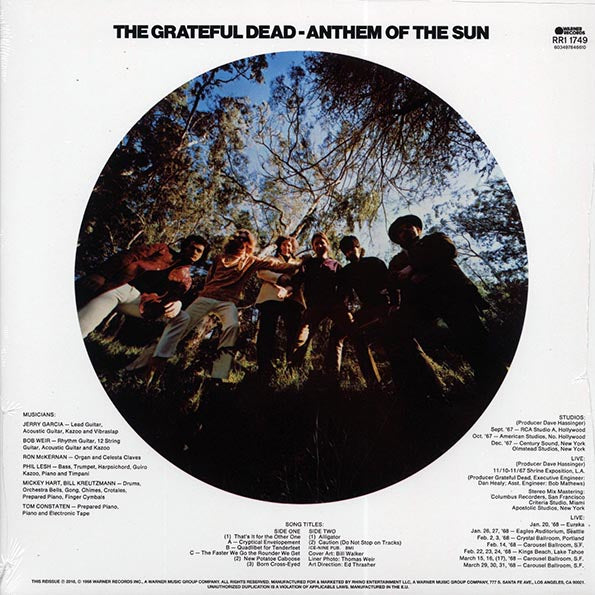 Grateful Dead - Anthem Of The Sun (50th Anniv. Ed.) (LP) - PureSound Records