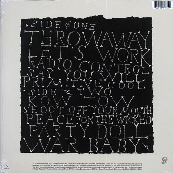 Mick Jagger - Primitive Cool (LP) - PureSound Records