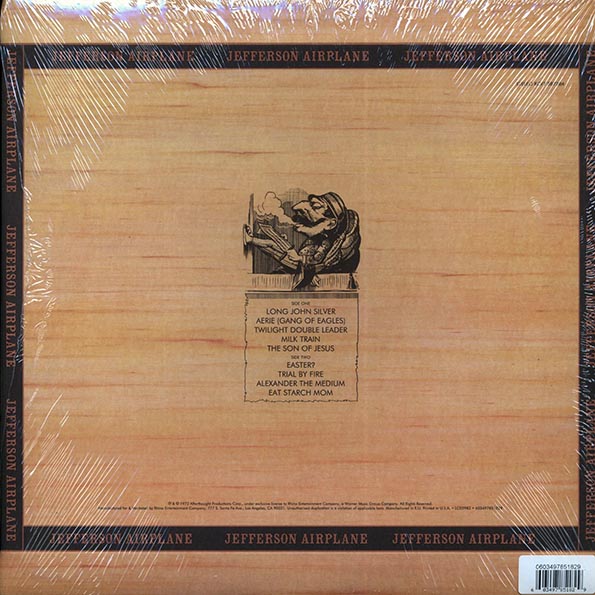Jefferson Airplane - Long John Silver (ltd. ed.) (180g) (LP) - PureSound Records