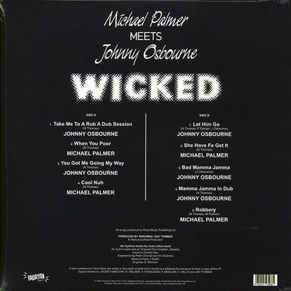 Michael Palmer, Johnny Osbourne - Michael Palmer Meets Johnny Osbourne: Wicked (LP) - PureSound Records
