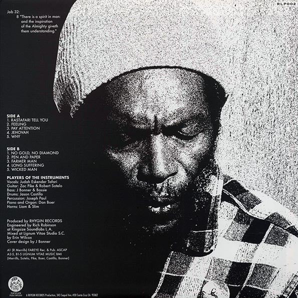 Judah Eskender Tafari - Long-Suffering (LP) - PureSound Records