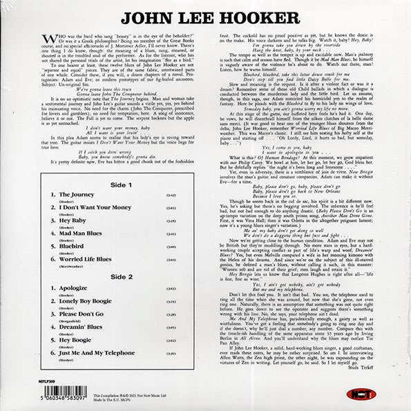 John Lee Hooker - Plays & Sings The Blues (180g) (LP) - PureSound Records