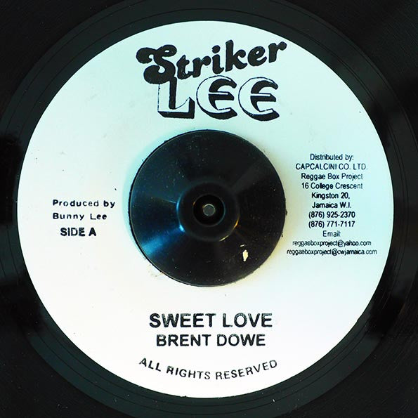 Brent Dowe - Sweet Love  /  Version (7")