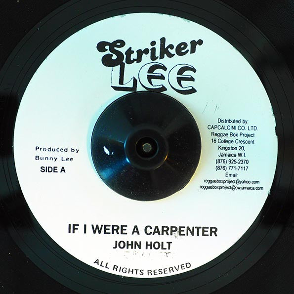 John Holt - If I Were A Carpenter  /  John Holt - Since I Fell For You (7")