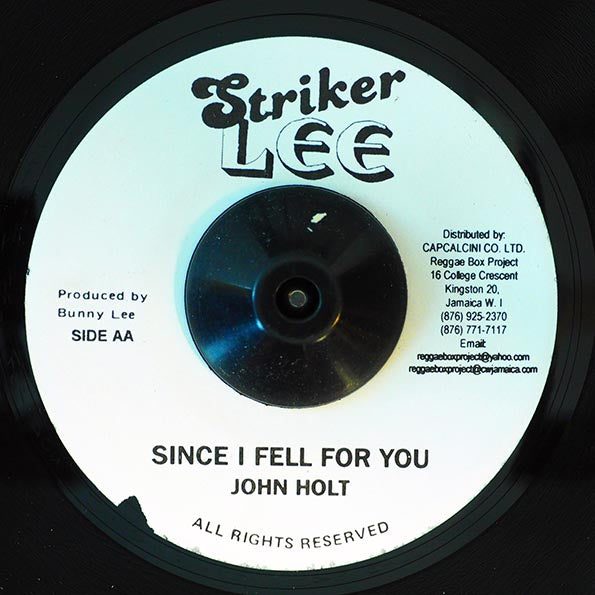John Holt - If I Were A Carpenter  /  John Holt - Since I Fell For You (7")