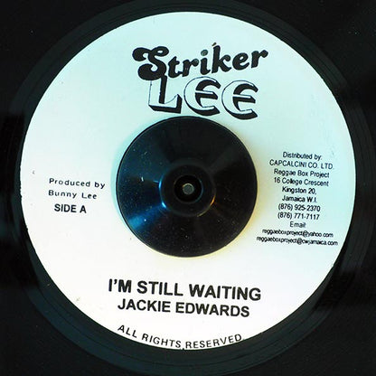 Jackie Edwards - I'm Still Waiting  /  Jackie Edwards - There I Go (7")