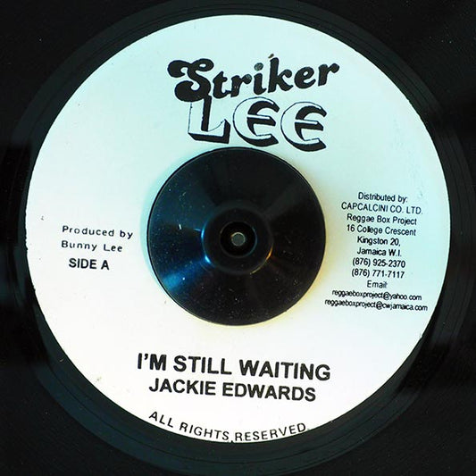 Jackie Edwards - I'm Still Waiting  /  Jackie Edwards - There I Go (7")