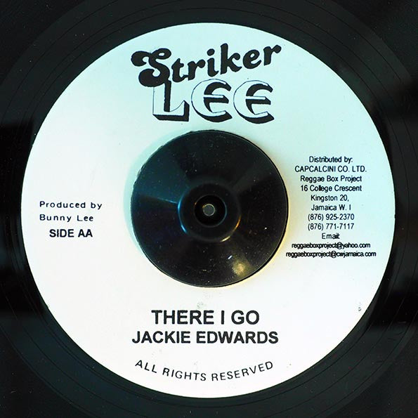 Jackie Edwards - I'm Still Waiting  /  Jackie Edwards - There I Go (7")