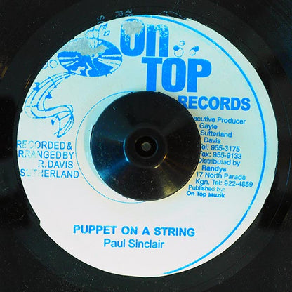 Paul Sinclair - Puppet On A String  /  Flabba Holt - I'm Not A King (7")