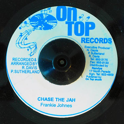 Frankie Jones - Chase Them Jah  /  Version (7")
