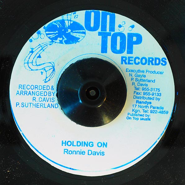 Trinity - Dryland Tourist  /  Ronnie Davis - Holding On (7")