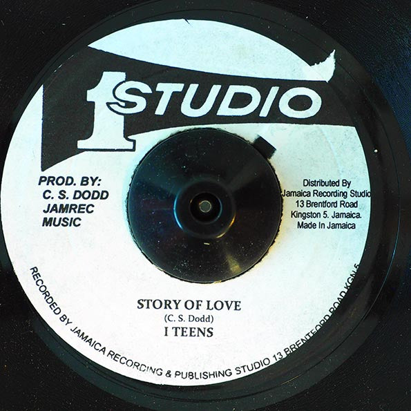 I Teens - Story Of Love  /  The New Establishment - Version Of Love (7")