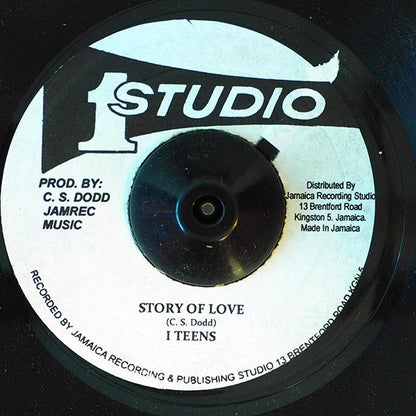 I Teens - Story Of Love  /  The New Establishment - Version Of Love (7")