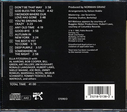 Ella Fitzgerald - The Best Is Yet To Come (CD)