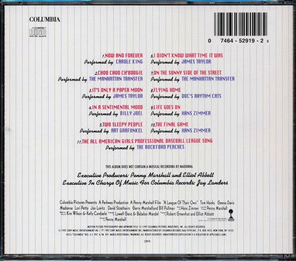Carole King, Billy Joel, James Taylor, Etc. - A League Of Their Own: Music From The Motion Picture (CD)