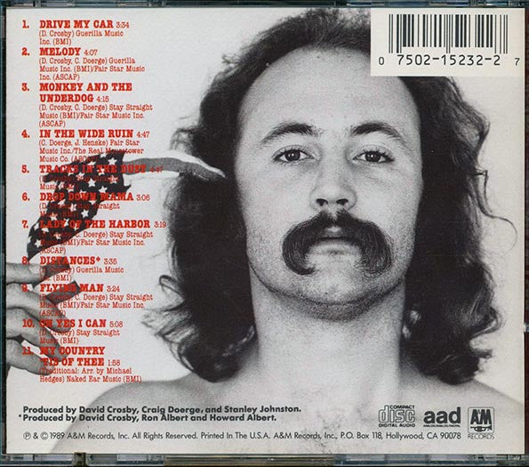 David Crosby - Oh Yes I Can (CD)