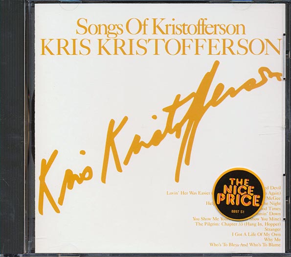 Kris Kristofferson - Songs Of Kristofferson (CD)