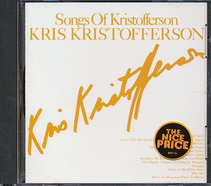 Kris Kristofferson - Songs Of Kristofferson (CD)