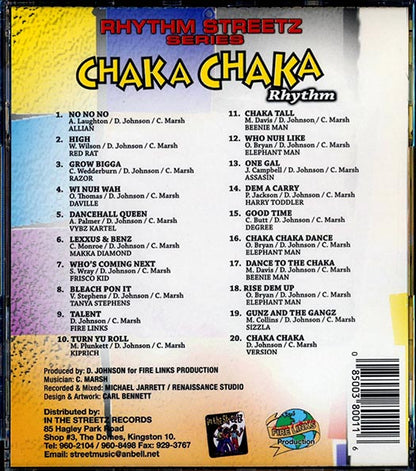Sizzla, Vybz Kartel, Tanya Stephens, Daville, Elephant Man, Etc. - Chaka Chaka Rhythm (rhythm: "Chaka Chaka") (CD)