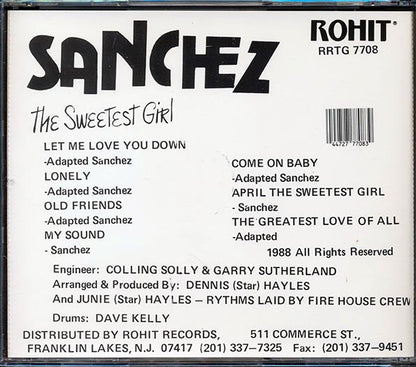 Sanchez - The Sweetest Girl (CD)