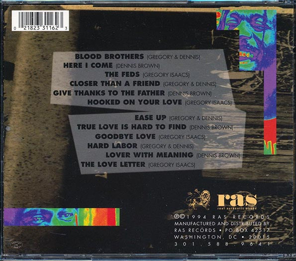 Gregory & Dennis - Blood Brothers (CD)