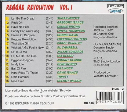 Sugar Minott, Gregory Isaacs, Dennis Brown, Etc. - Reggae Revolution Volume 1 (CD)