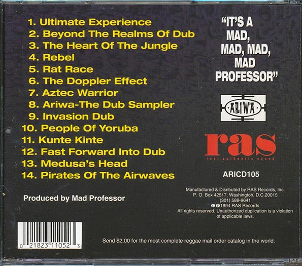 Mad Professor - It's A Mad, Mad, Mad, Mad Professor (CD)