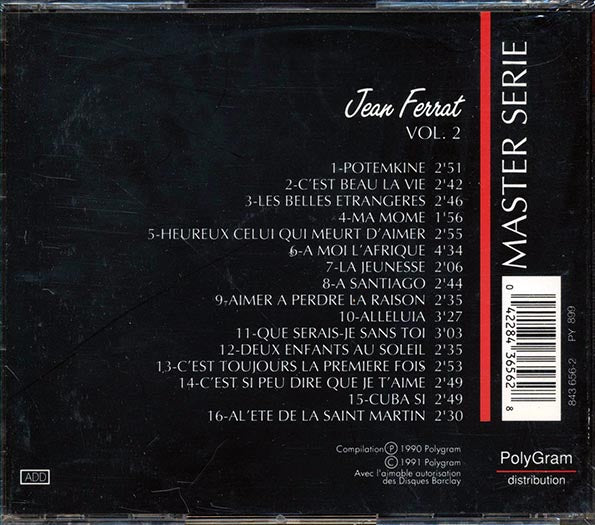 Jean Ferrat - Jean Ferrat Volume 2 (CD)
