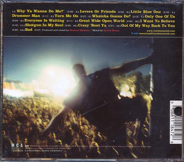 Cowboy Mouth  - Mercyland (CD)