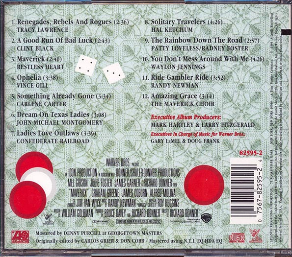 Tracy Lawrence, Clint Black, Restless Heart, Etc. - Maverick: Music From And Inspired By The Motion Picture (CD)