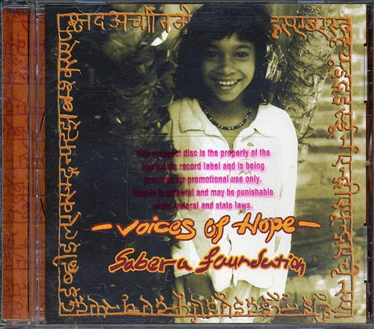 Sting, Elton John, Bob Dylan, Etc.  - Voices Of Hope: Sabera Foundation (promo) (CD)