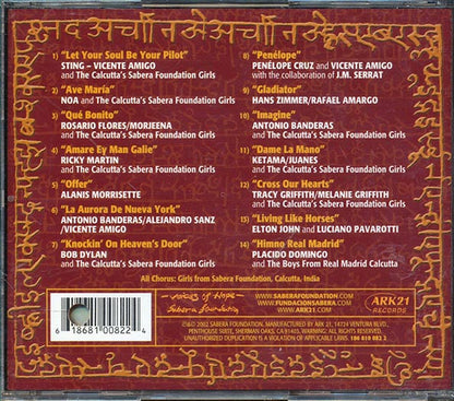 Sting, Elton John, Bob Dylan, Etc.  - Voices Of Hope: Sabera Foundation (promo) (CD)
