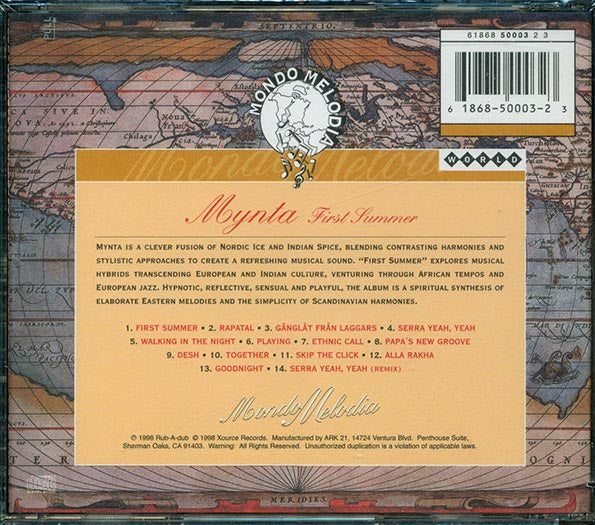 Mynta - First Summer (CD)